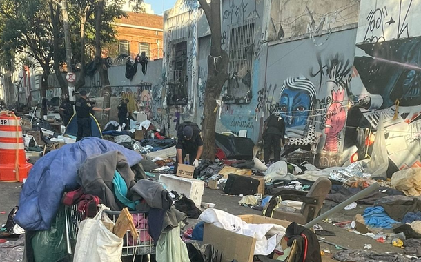 Cracolândia no centro de São Paulo