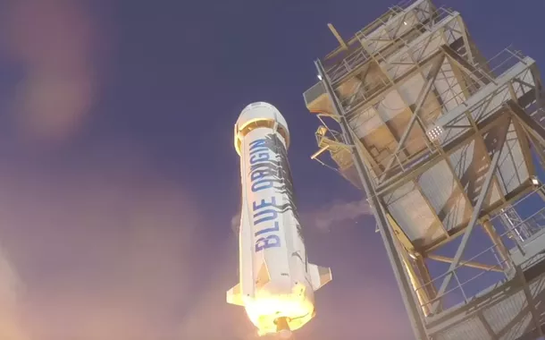 Foguete da empresa de Jeff Bezos cai após decolagem (vídeo)