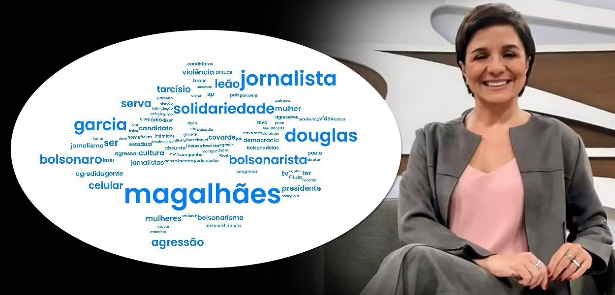 Deputado bolsonarista postou nas redes que esperava por presença de  jornalista Vera Magalhães antes do debate