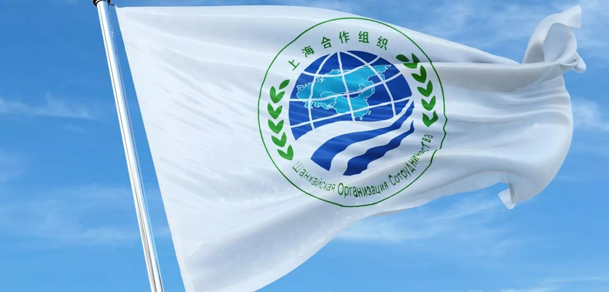 Bandeira da Organização Para Cooperação de Xangai