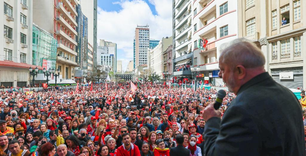 Lula discursa em Curitiba - 18/09/22