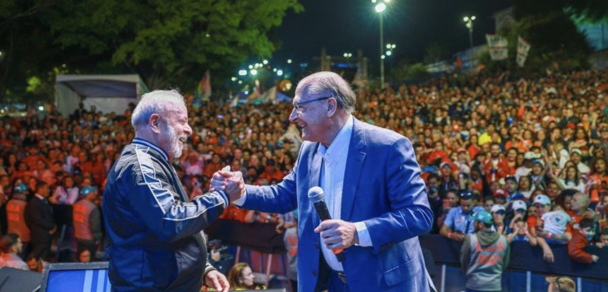 Lula e Alckmin em Itaquera