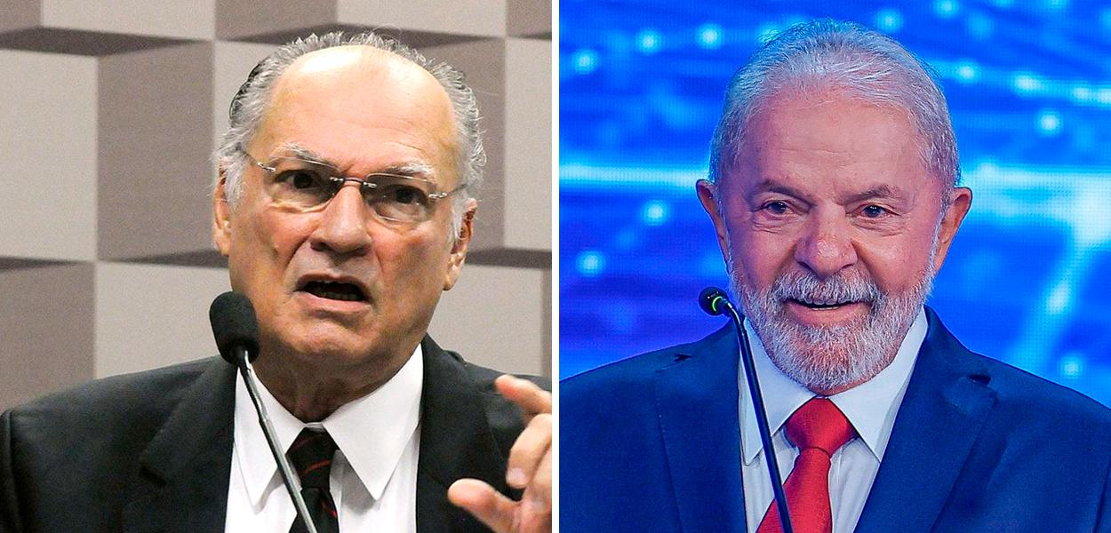 Roberto Freire e Luiz Inácio Lula da Silva