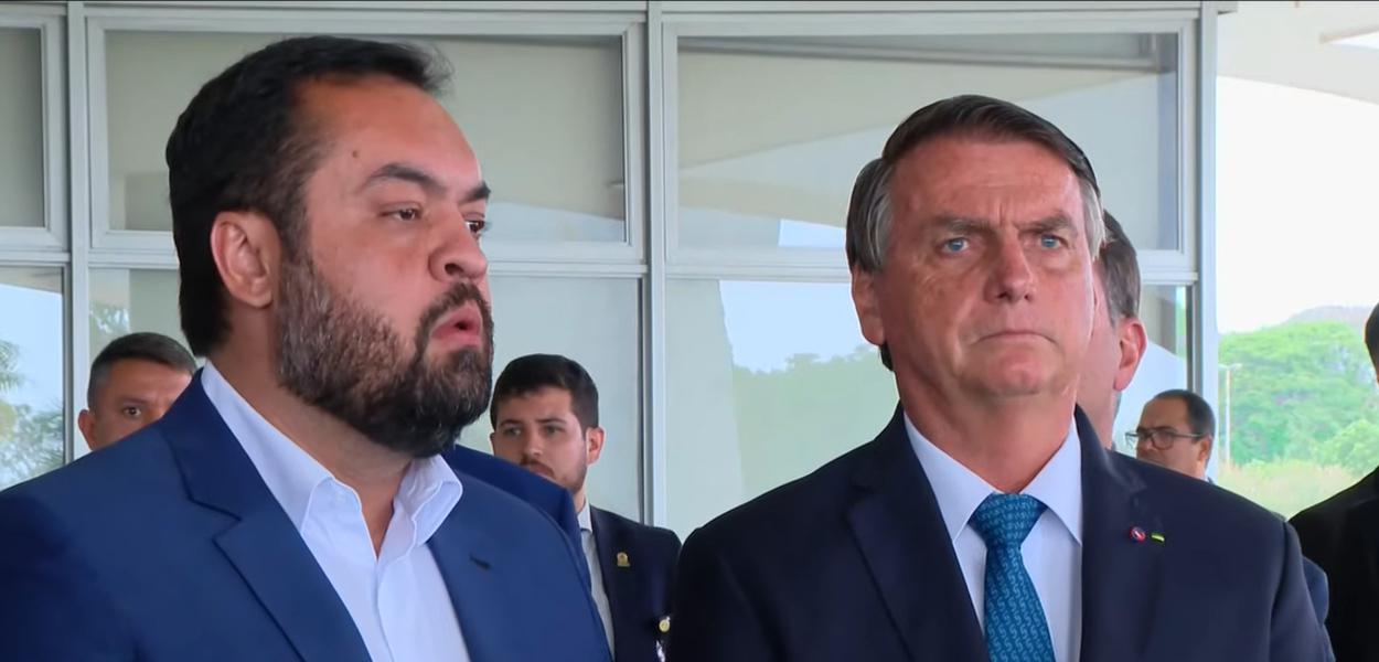 Cláudio Castro e Jair Bolsonaro