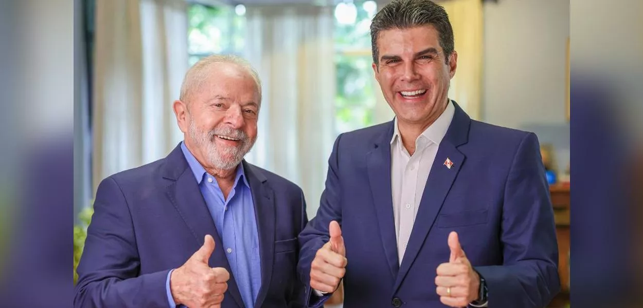 Lula e Helder Barbalho