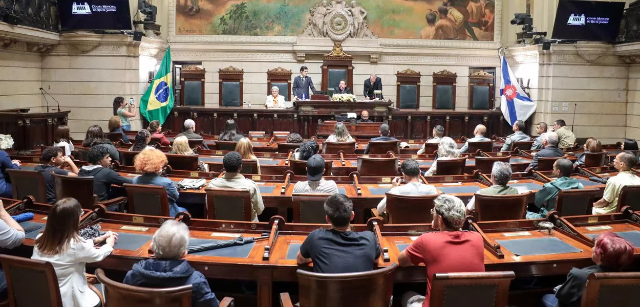 Plenário da Câmara Municipal do Rio de Janeiro