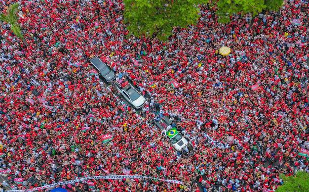 Lula arrasta multidão em Belo Horizonte - 09.10.2022