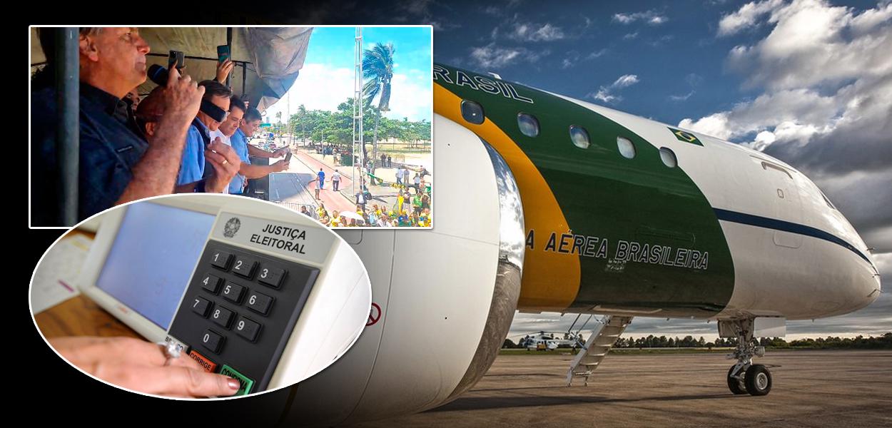 Com avião da FAB na Flórida, Bolsonaro se prepara para voo rumo