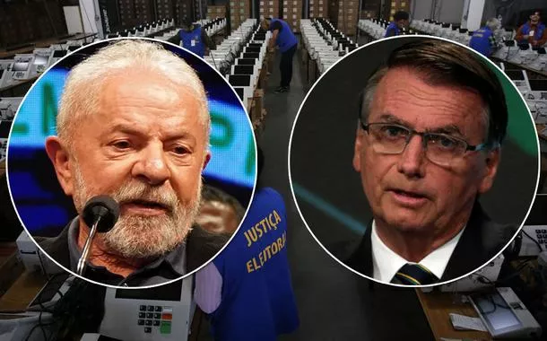 Lula e Jair Bolsonaro