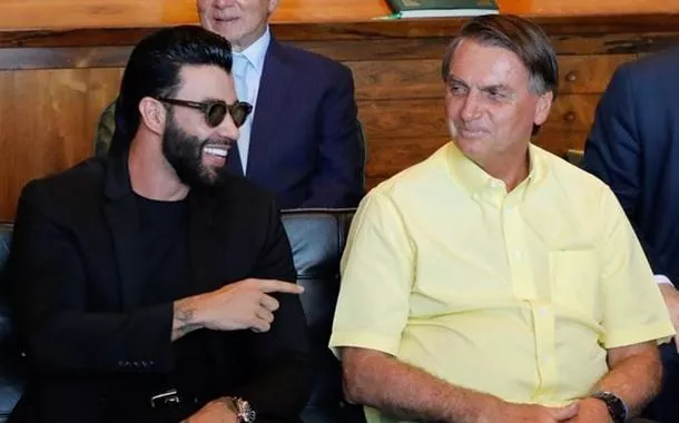 Bolsonaro desdenha de candidatura de Gusttavo Lima à presidência: 'ele bebe muito'