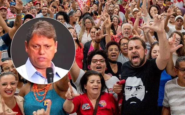 Bancada do PT vai à Justiça contra Tarcísio após fake news do governador contra Boulos