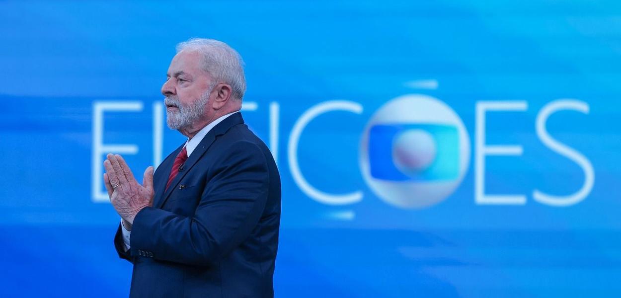 Lula no debate da Globo