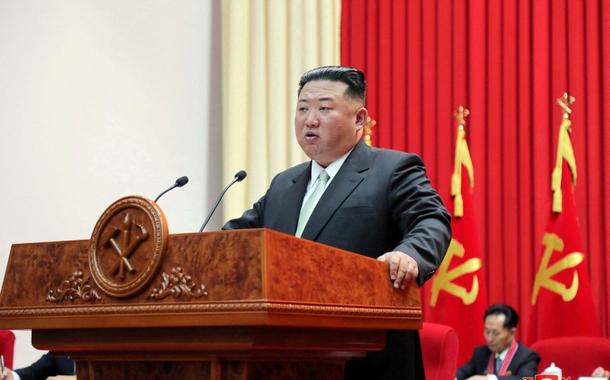 O líder da República Popular Democrática da Coreia Kim Jong Un