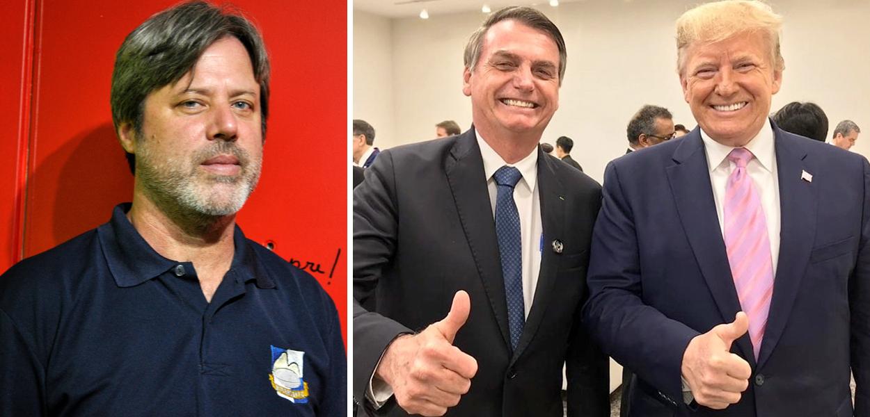 Brian Mier, Jair Bolsonaro e Donald Trump