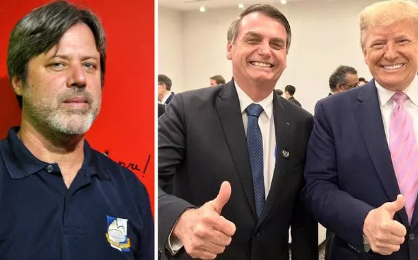 Brian Mier, Jair Bolsonaro e Donald Trump