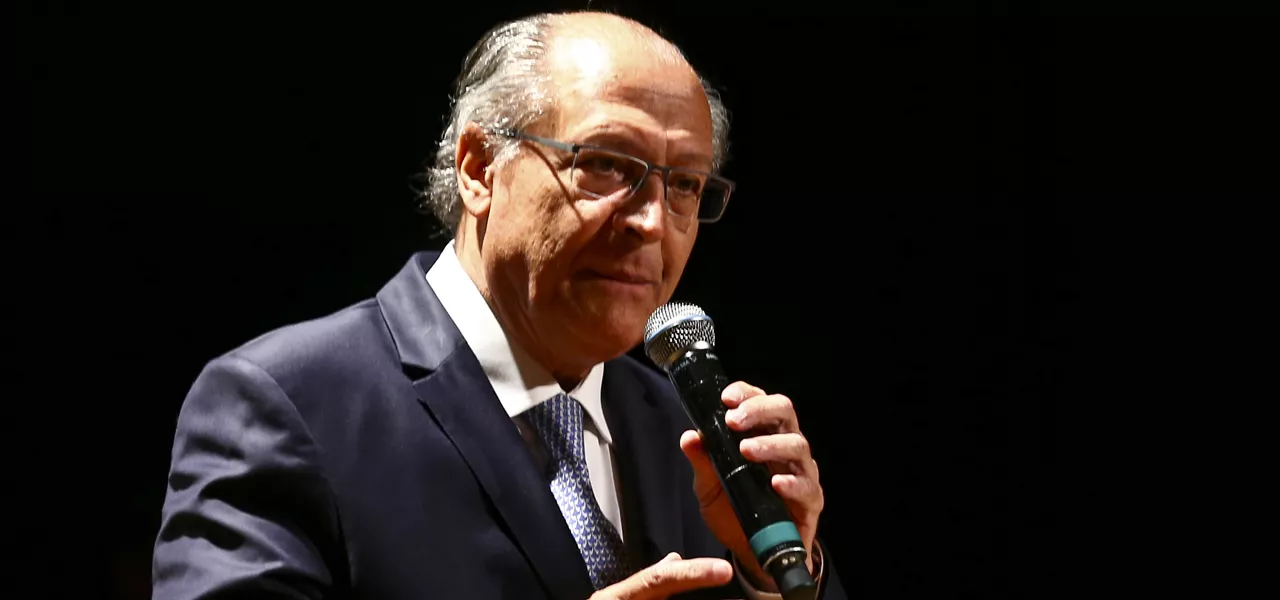 O vice-presidente Geraldo Alckmin