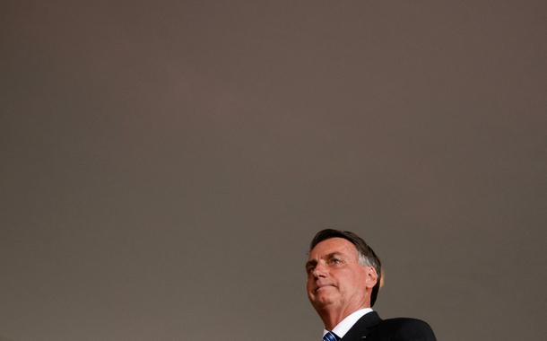 Presidente Jair Bolsonaro no Palácio da Alvorada, em Brasília (01/11/2022)
