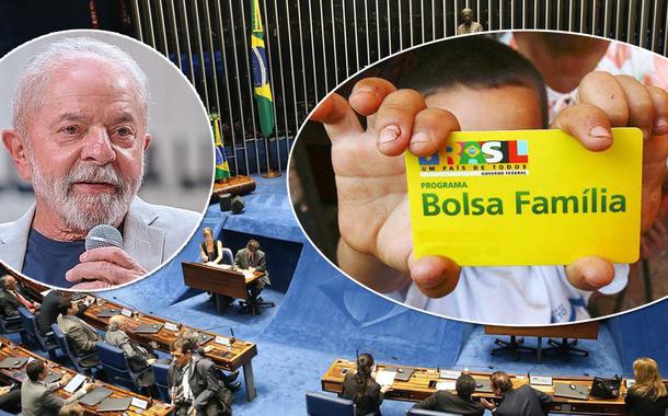 Luiz Inácio Lula da Silva, Senado e o cartão do Bolsa Família