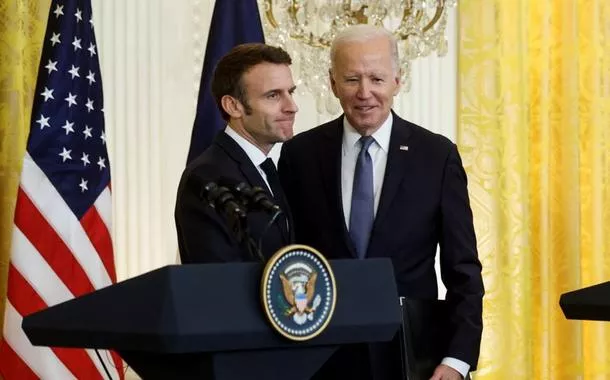 Macron e Biden