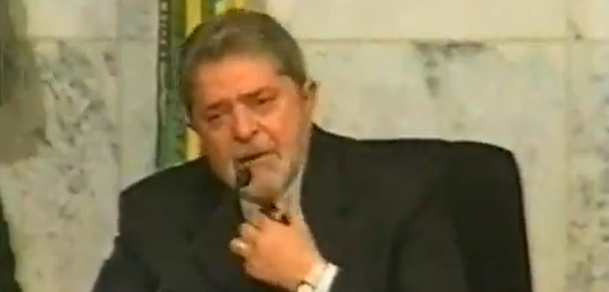 Luiz Inácio Lula da Silva durante diplomação como presidente da República em 2022