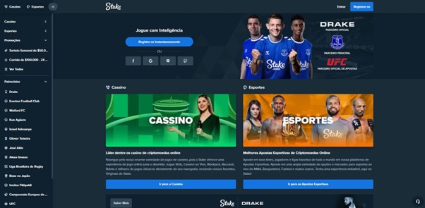 Confira o bônus Stake.com Apostas Esportivas e Stake Cassino online!