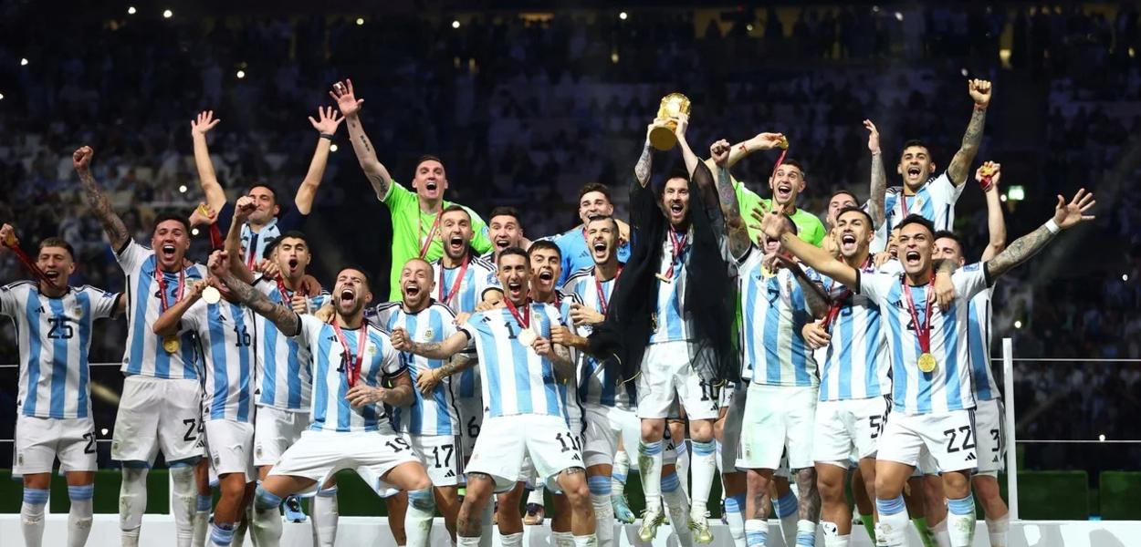 Campeã do Mundo de Futebol 2022: Argentina!