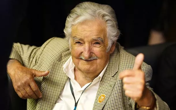 Chegada de autoridades ao Congresso Nacional para a posse do presidente eleito, Luiz Inácio Lula da Silva. Ex-Presidente do Uruguai, José Mujica