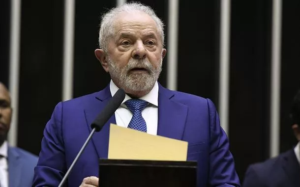 Lula discursa no Congresso Nacional
