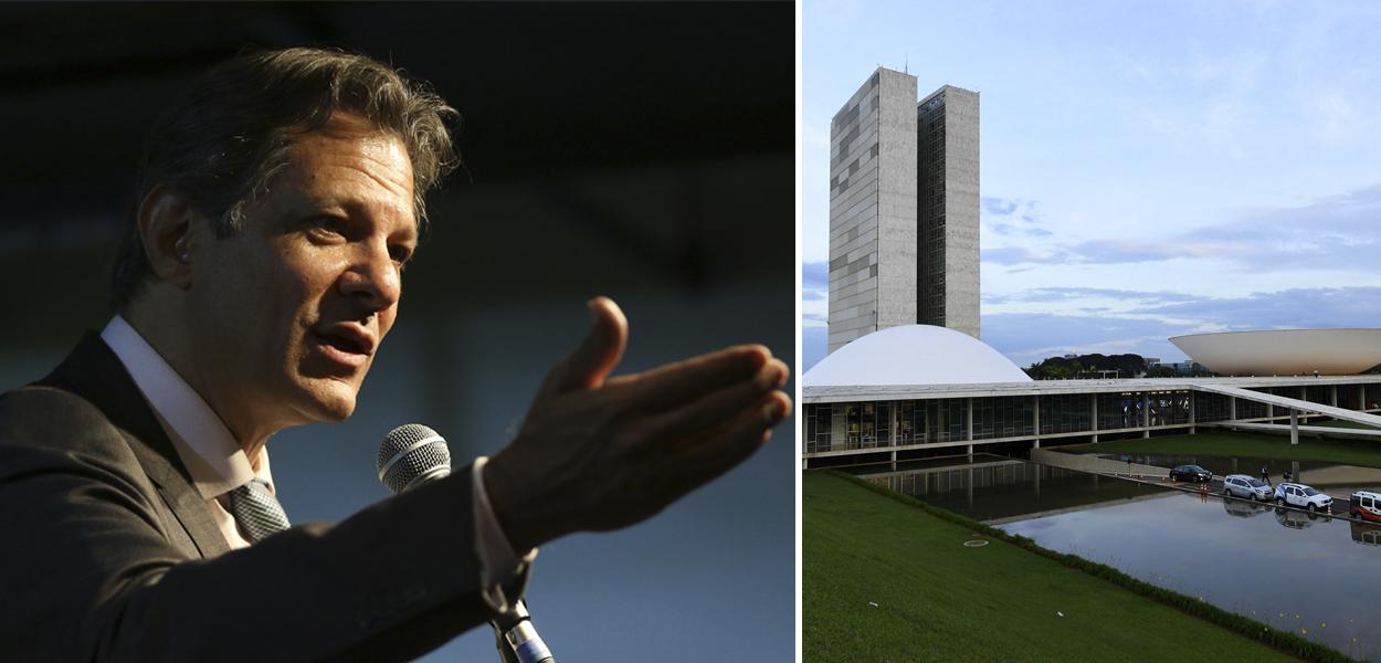 Fernando Haddad e Congresso Nacional