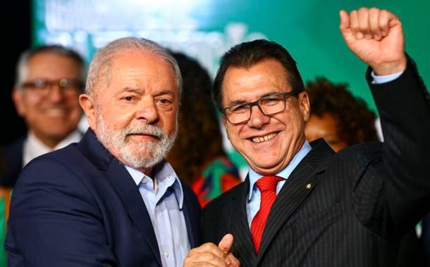 Presidente Lula e o ministro do Trabalho, Luiz Marinho