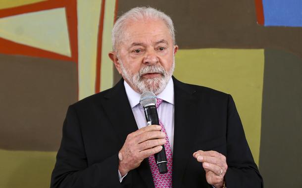 O presidente Lula