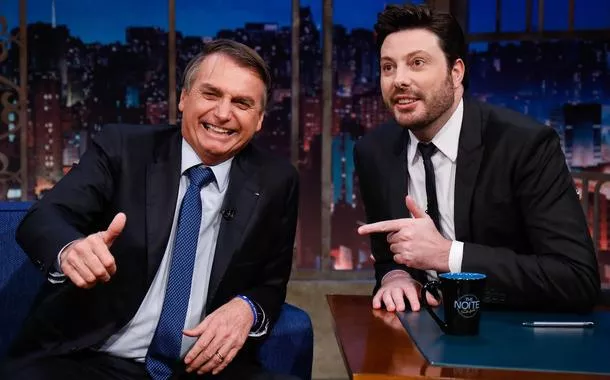 Jair Bolsonaro e Danilo Gentili