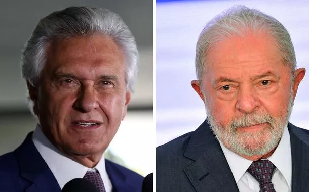 Ronaldo Caiado e Lula