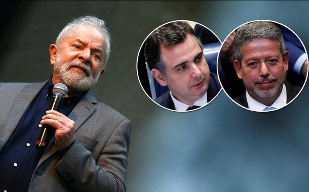 Luiz Inácio Lula da Silva, Rodrigo Pacheco e Arthur Lira
