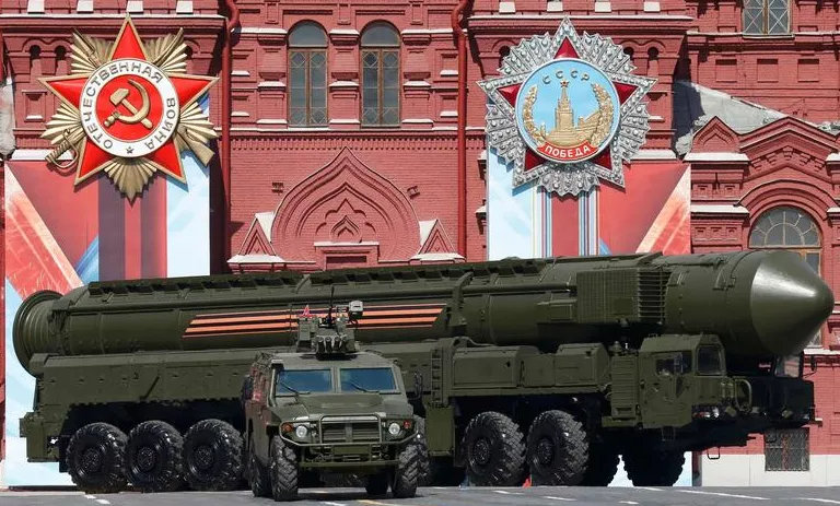 Exibição de arma nuclear da Rússia
