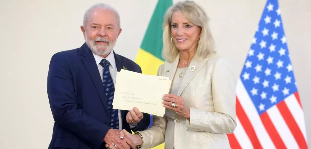Apresentação de credências da embaixadora dos Estados Unidos da América no Brasil, Elizabeth Bagley