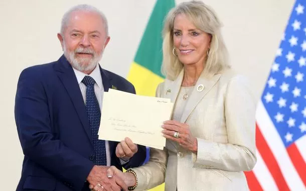 Apresentação de credências da embaixadora dos Estados Unidos da América no Brasil, Elizabeth Bagley