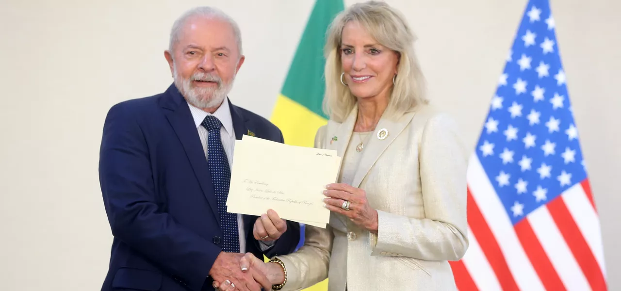 Apresentação de credências da embaixadora dos Estados Unidos da América no Brasil, Elizabeth Bagley