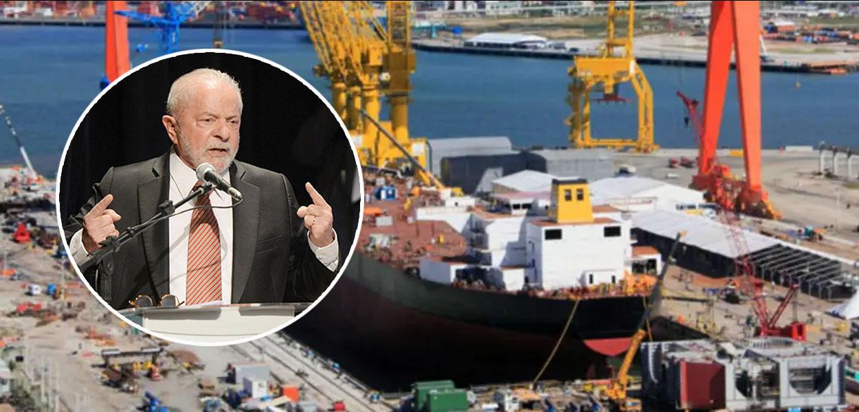 Presidente Lula e indústria naval