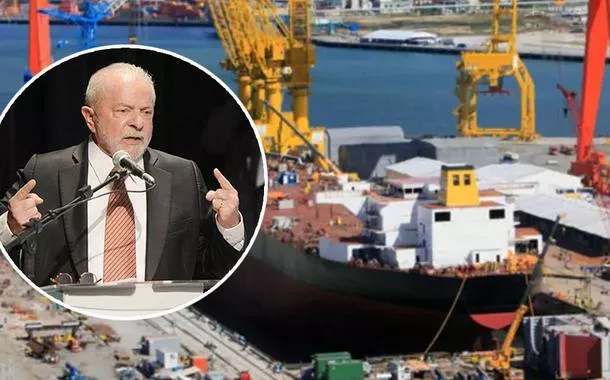 Presidente Lula e indústria naval