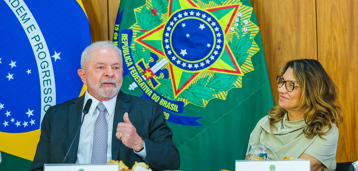 Luiz Inácio Lula da Silva e Janja Lula Silva