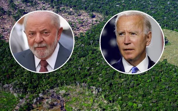 Lula volta ao tema da crise climática em conversa com Joe Biden