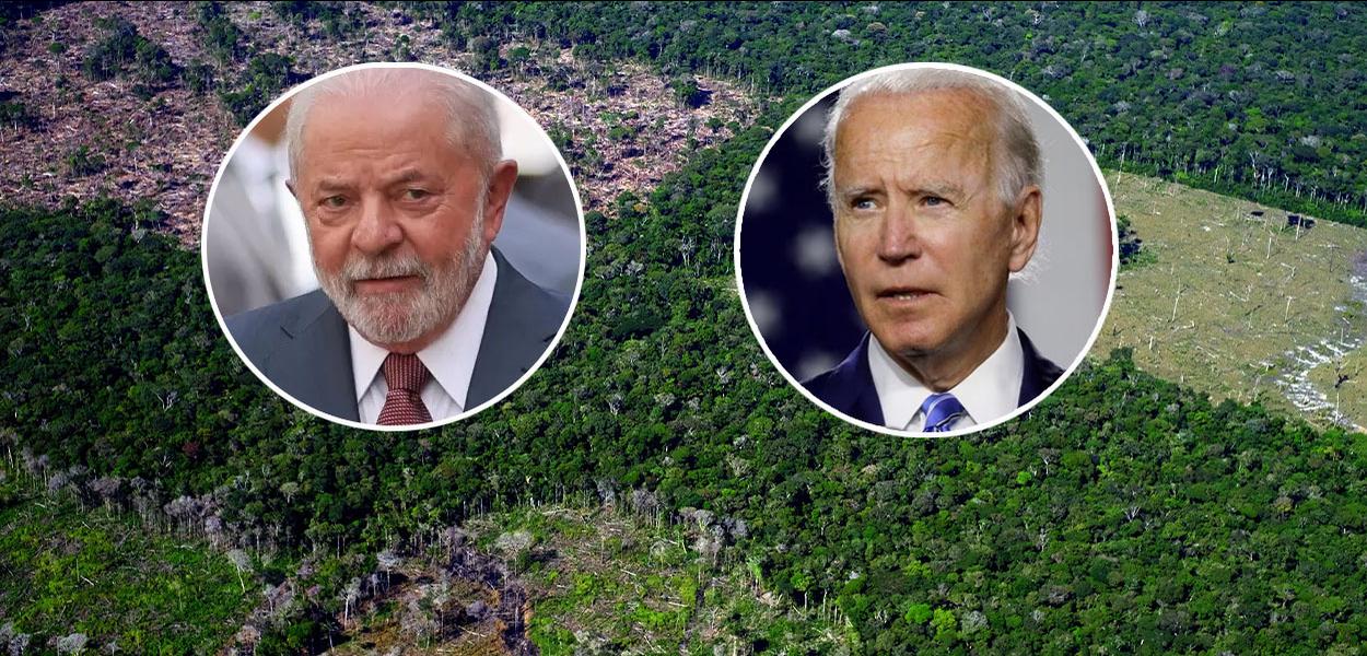 Lula volta ao tema da crise climática em conversa com Joe Biden