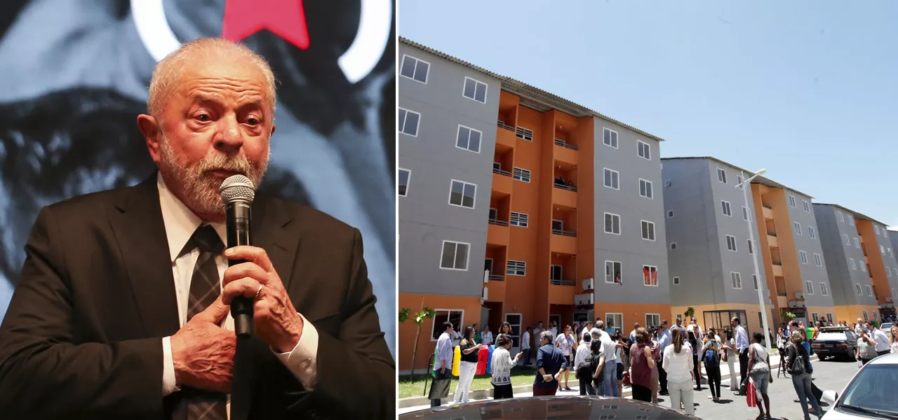 Lula e entrega de apartamentos do Minha Casa Minha Vida