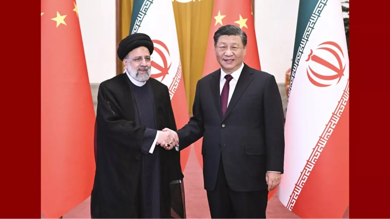 Ebrahim Raisi e Xi Jinping
