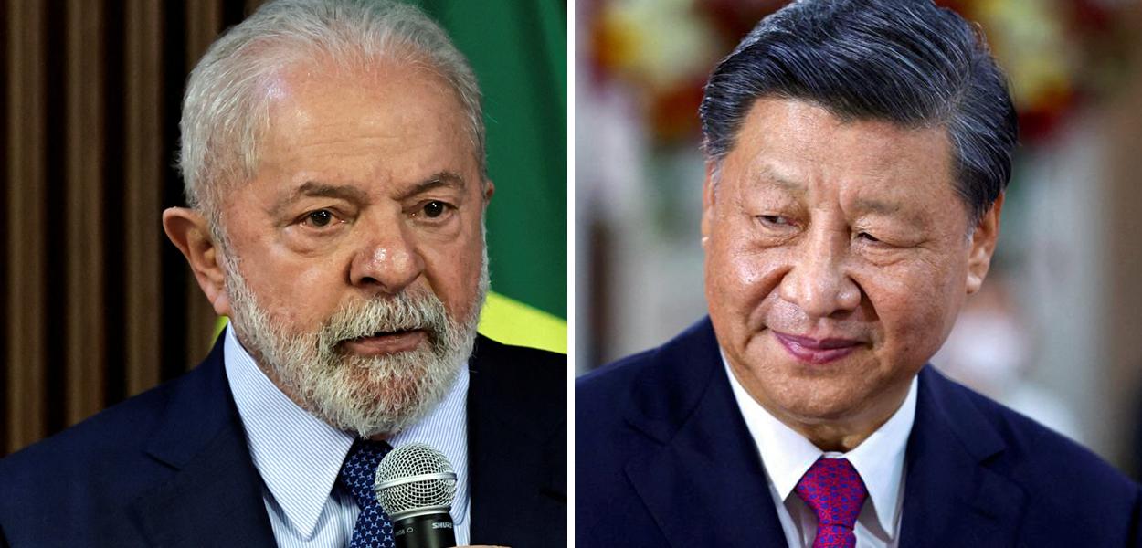 Luiz Inácio Lula da Silva e Xi Jinping