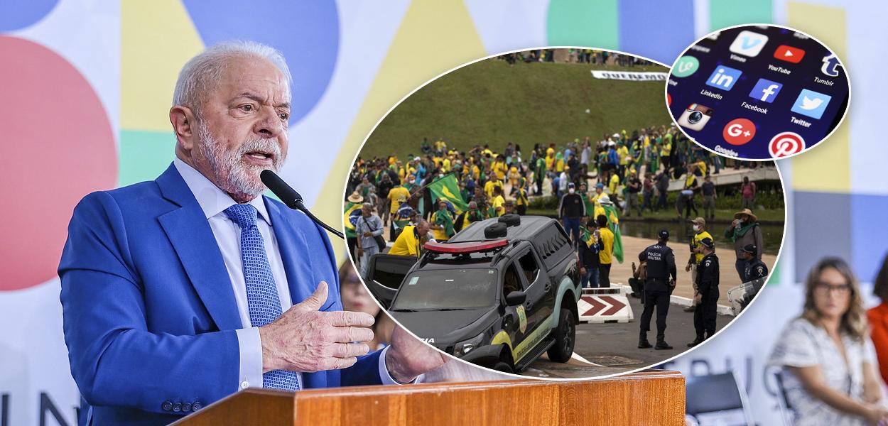 Lula | Golpistas invadem prédios públicos na praça dos Três Poderes