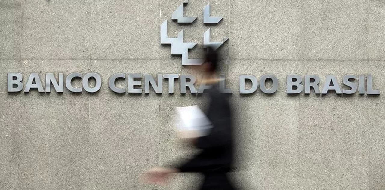 Logo do Banco Central na sede da instituição, em Brasília 15/01/2014