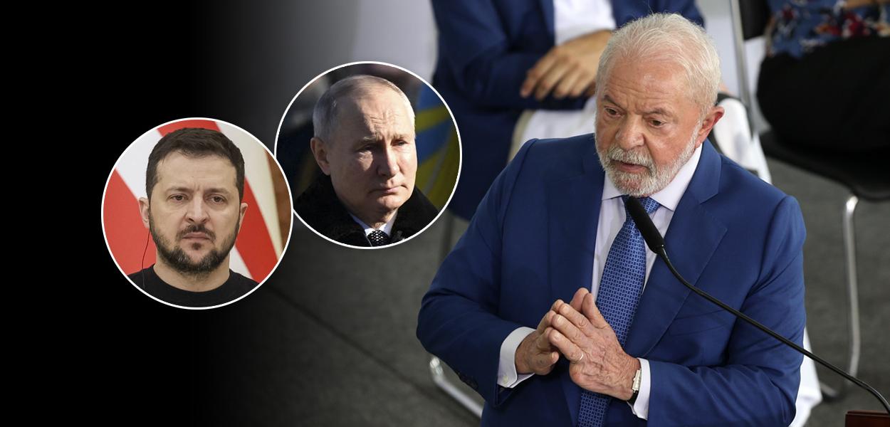 Zelensky, Putin e Lula