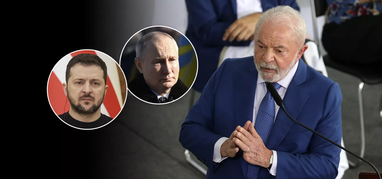 Zelensky, Putin e Lula